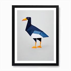 Albatross 2 Origami Bird Art Print