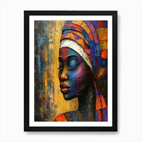 African Woman 8 Art Print