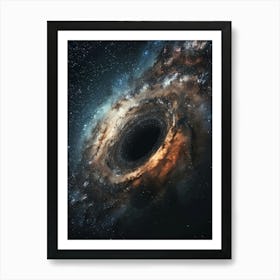 Black Hole In Space 8 Art Print