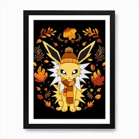 Fall Jolteon Art Print