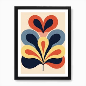 Abstract Flower 10 Art Print