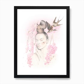 Cherry Blossom Art Print