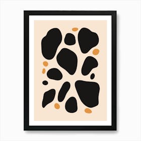 Cow Print Art Print