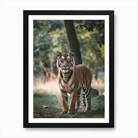 Tiger In The Forest Art Print