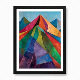 Mountain Range 4 Art Print