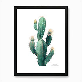 Aloe vera plant. Green plant. Beautiful plant. Thorns plant. Aloe vera flowers.4 Art Print