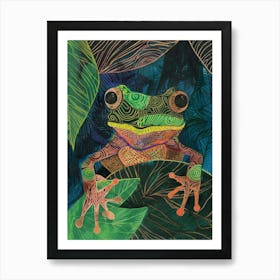 Tree Frog 8 Art Print