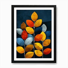 Autumn Leaves 7 Art Print