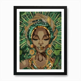 African Woman 103 Art Print