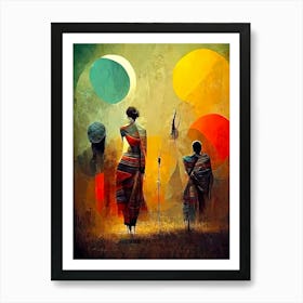 African Women 2 Art Print