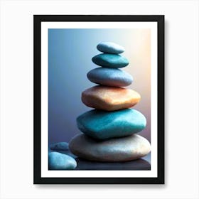 Stack Of Stones 4 Art Print