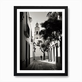 Cordoba, Spain, Black And White Analogue Photography 2 Art Print