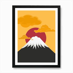 Mt Fuji 10 Art Print