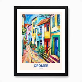 Cromer England Uk Travel Poster Art Print