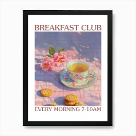 Breakfast Club Tea And Biscuits 4 Art Print