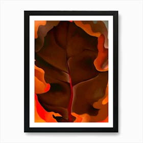 Georgia O'Keeffe - Autumn Leaf II, 1927 1 Art Print