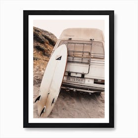 Surfer Van Art Print