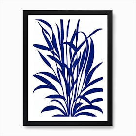 Clivia Stencil Style Art Print