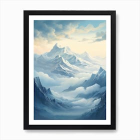 Mountain Landscape Art Print