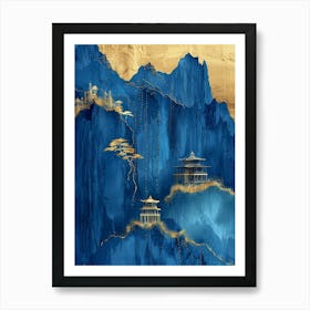 Chinese Pagoda Art Print