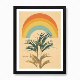 Palm Tree Canvas Print Art Print