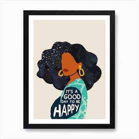 Be Happy Art Print