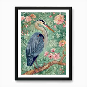 Blue Heron 8 Art Print