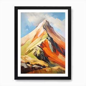 Cadair Idris Wales 1 Mountain Painting Art Print