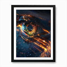 Eye Of The Future Art Print