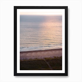 Sunrise On The East Coast Of Scotland Art Print