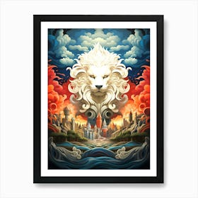 Lion Of The City Art Print