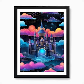 Castle In The Sky 12 Art Print