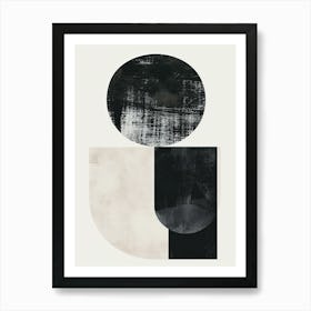 Owen Sound Stone Park Bauhaus Minimalist Art Print