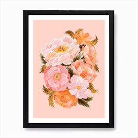 Peonies Art Print