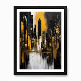 Chicago Cityscape Art Print