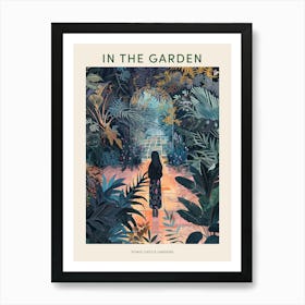 In The Garden Poster Powis Castle Gardens United Kingdom 2 Art Print