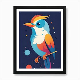 Colorful Bird Art Print