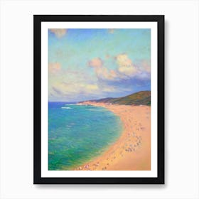 Hanauma Bay 2 Honolulu Hawaii Monet Style Art Print