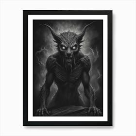 Demon Painting, Demon Art, Demons, Demons Art, Demons Art, Demons Art Print