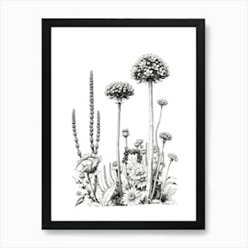 Wildflowers 8 Art Print