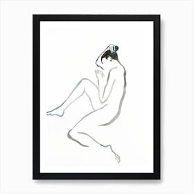 Nude 40 Art Print