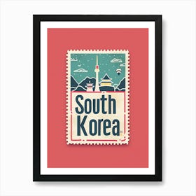 South Korea Art Print