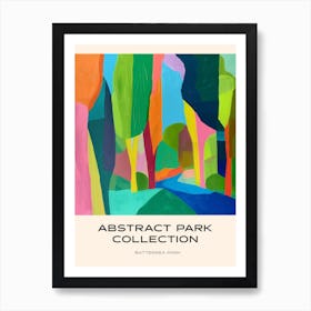 Abstract Park Collection Poster Battersea Park London 1 Art Print