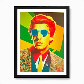 Dennis Lloyd Colourful Pop Art Art Print