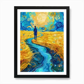 Starry Night 8 Art Print