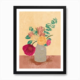 Arranged Flowers 2 Art Print