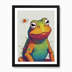 Frog! 9 Art Print