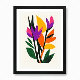 Bird Of Paradise Art Print