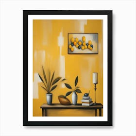 Yellow Room Art Print