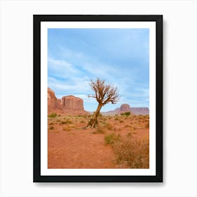 Monument Valley XI on Film Art Print